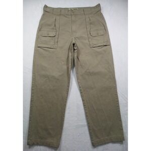 Cabelas Pants Mens Size 40 Beige Legendary 7 Pocket Hiker Stretch Outdoor